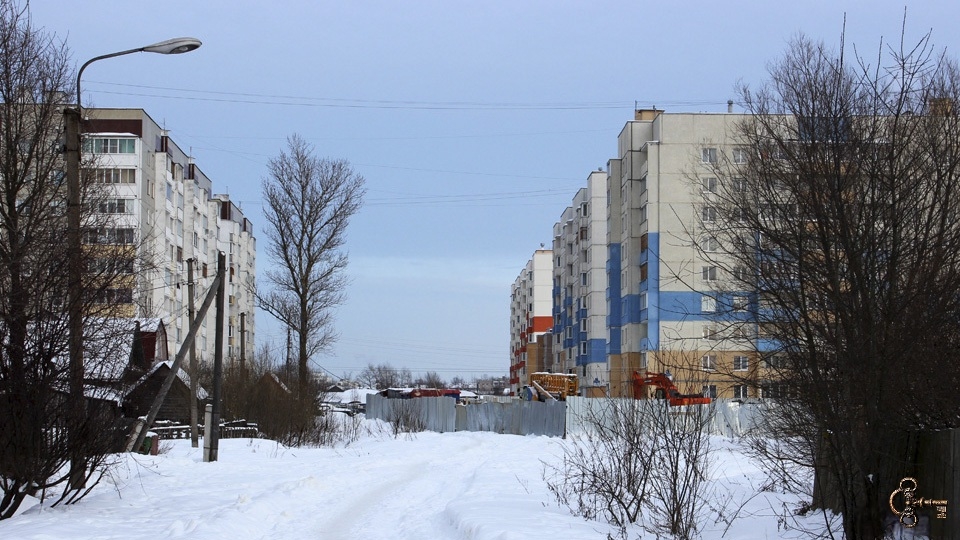 Строительство ТРЦ на Шелонской улице