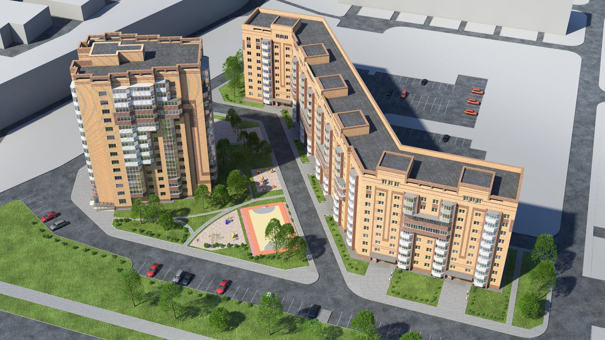 В «Глории» показали, как будут выглядеть новые дома в Северном районе