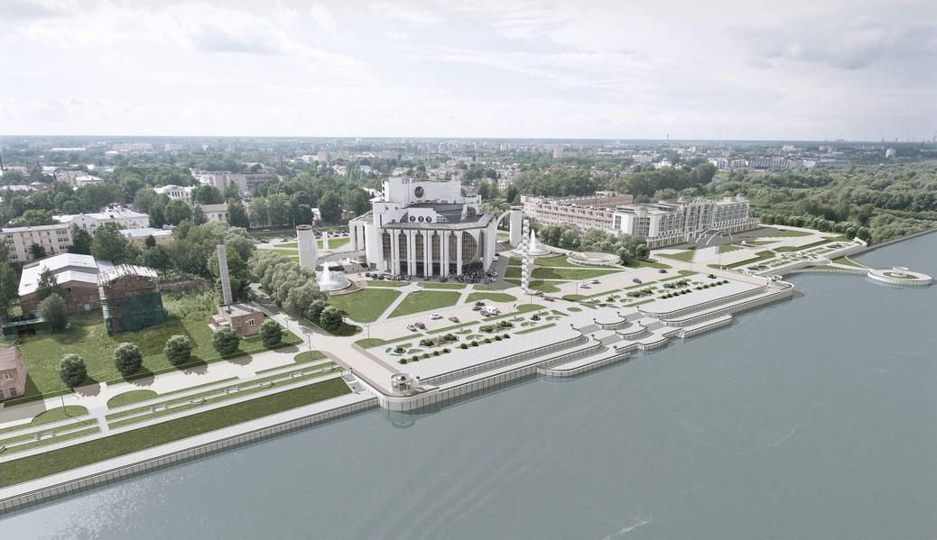 Концепция благоустройства Софийской набережной