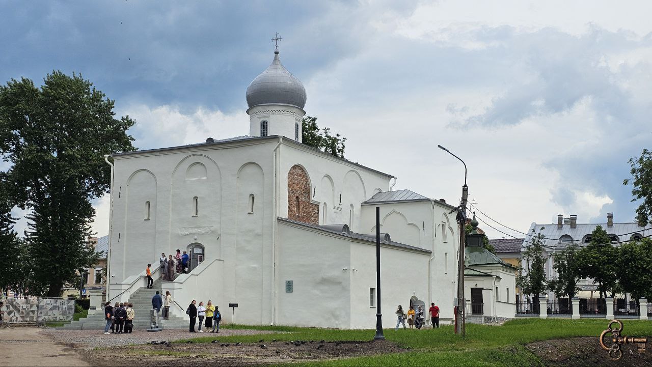 На Ярославовом дворище открылась церковь Успения на Торгу