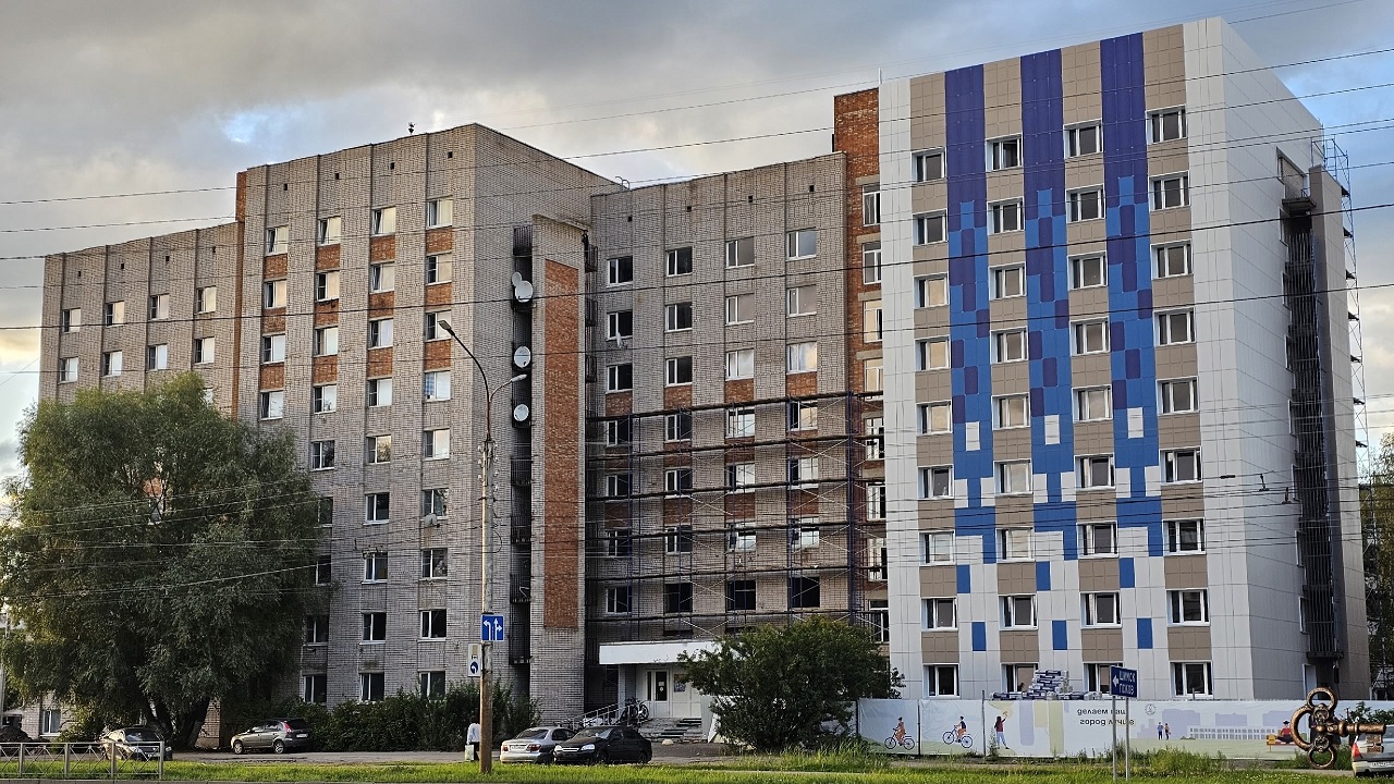 В общежитиях на проспекте Корсунова продолжается ремонт