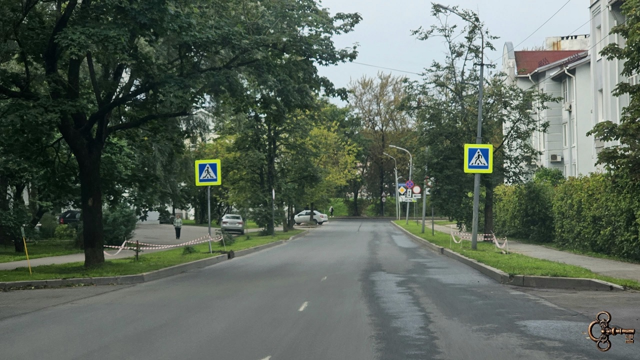 Новый пешеходный переход на Стратилатовской улице