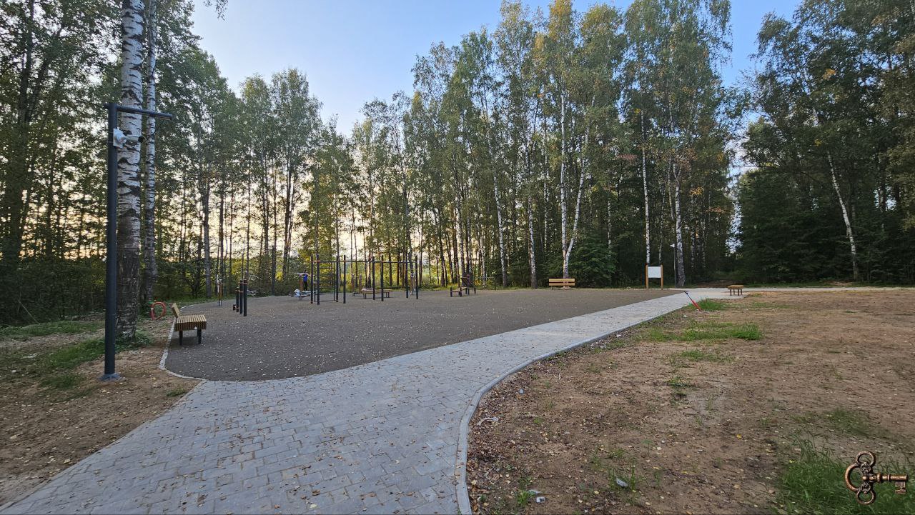 В Деревяницком парке завершены работы этого года