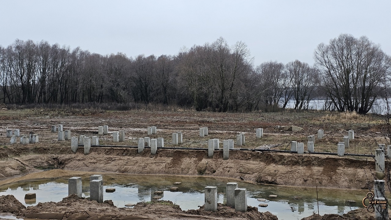 Сваи для канатной дороги