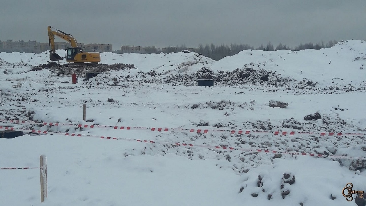 Строительство моста через Веряжу