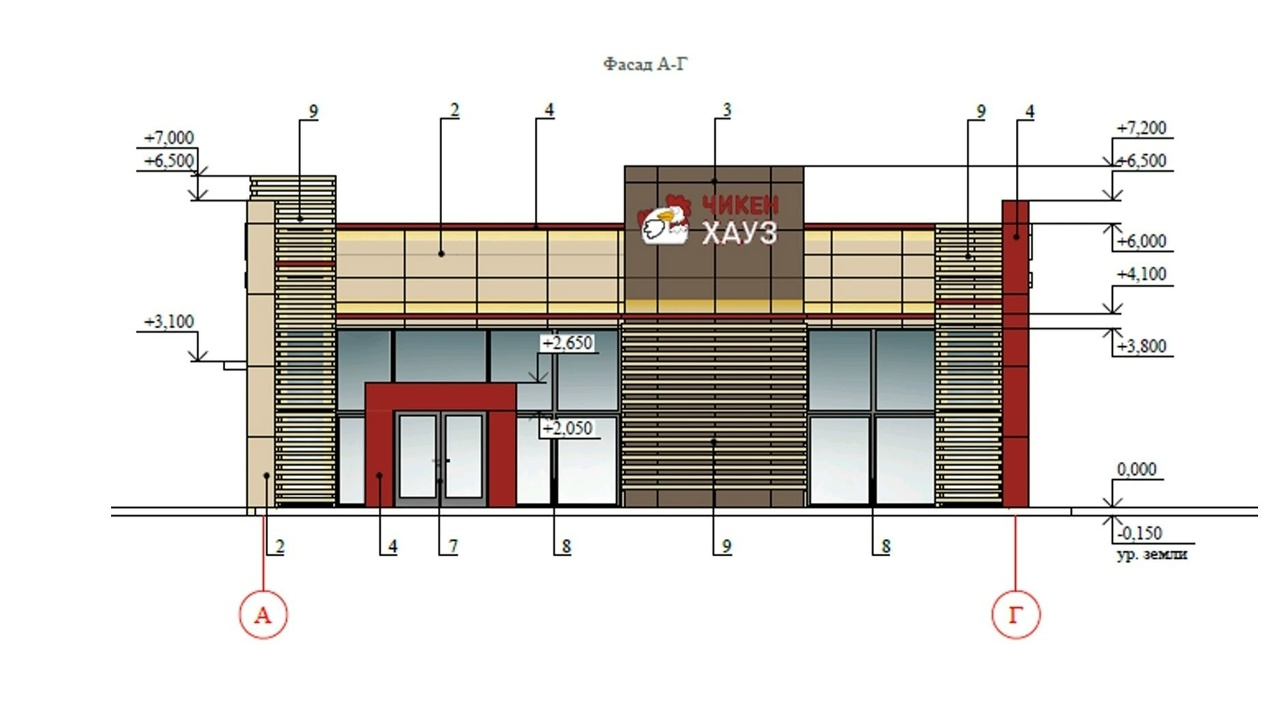 Общепит «Чикен Хауз» построят на Шимской улице