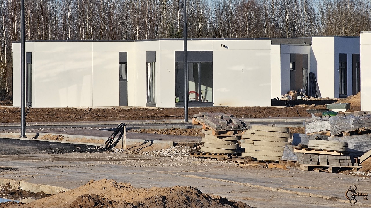 В Великом Новгороде продолжается стройка городка для учёных НовГУ