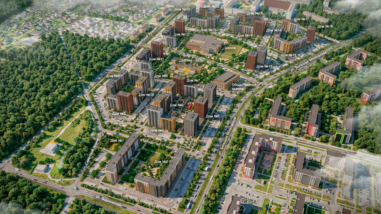 Жилой комплекс «Фелица». Проект планировки