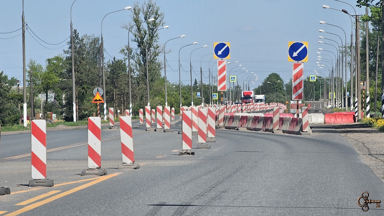 Подъезд к Великому Новгороду со стороны Санкт-Петербурга