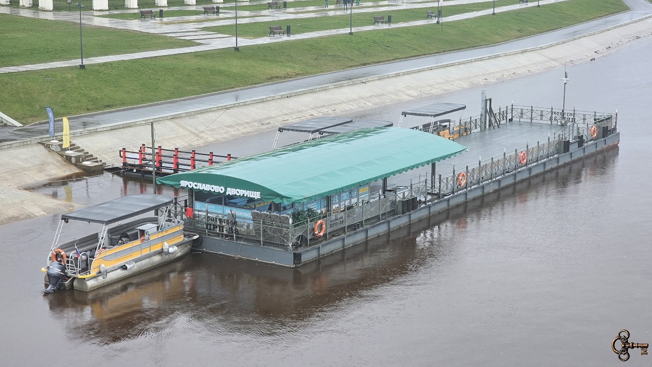 Причал в Великом Новгороде